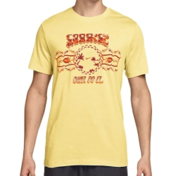 Теннисная футболка Nike Sportswear Graphic Palm Tree - soft yellow
