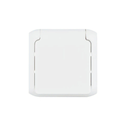 Розетка с крышкой Legrand Forix 16A 250В IP44 накладная белый