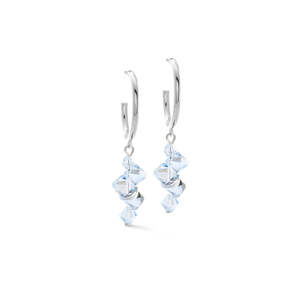 Серьги Coeur de Lion Crystal-Silver 4639/21-1817