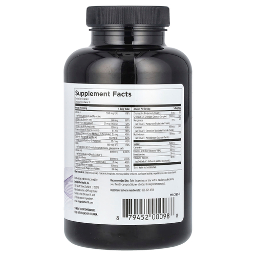 Designs For Health, Metabolic Synergy™, 180 Vegetarian Capsules