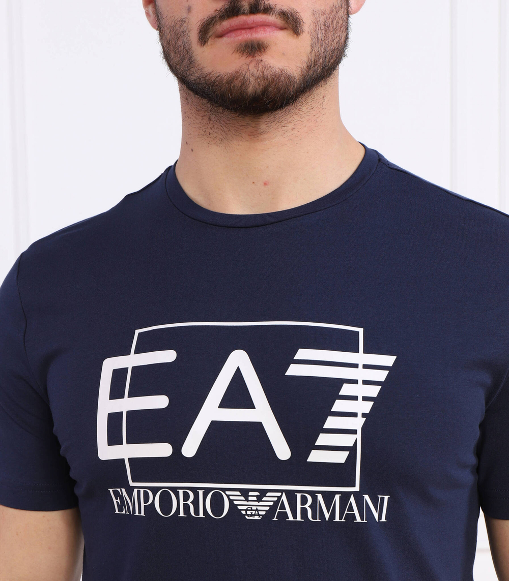 футболка EA7 - темно-синий(3RPT62 PJ03Z)
