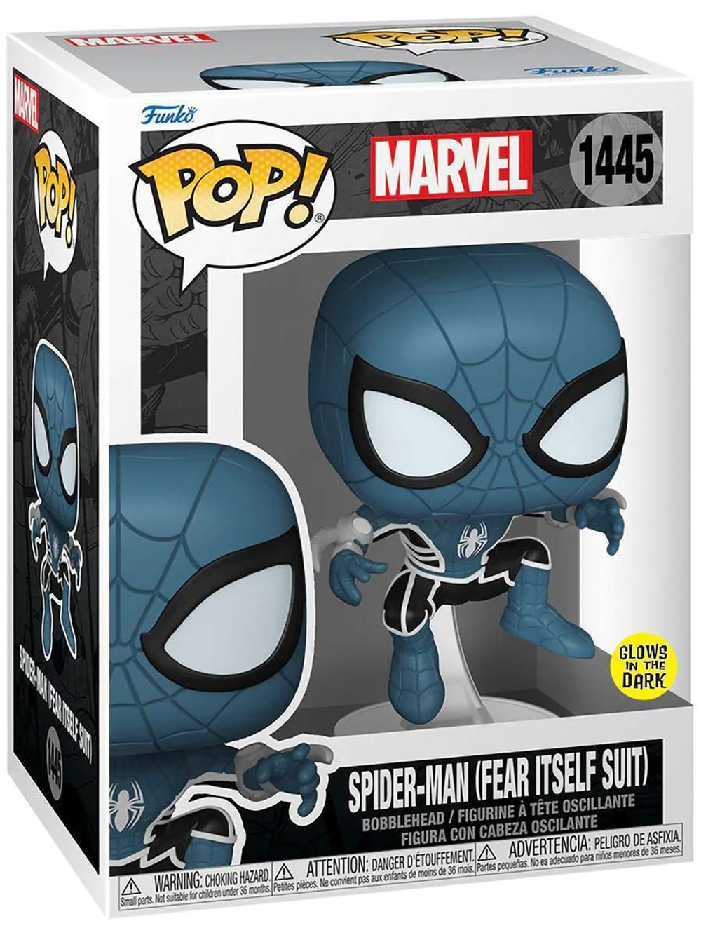 Фигурка Funko POP! Bobble Marvel Comics Spider-Man (Fear Itself Suit) (GW) (1445) 83750