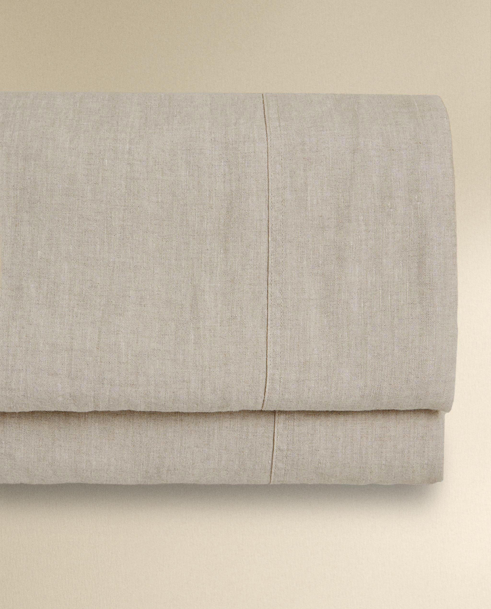 Простыня Zara Home хлопок, лён 100%, однотонный, 6150/089 · арт. 6150/089-2