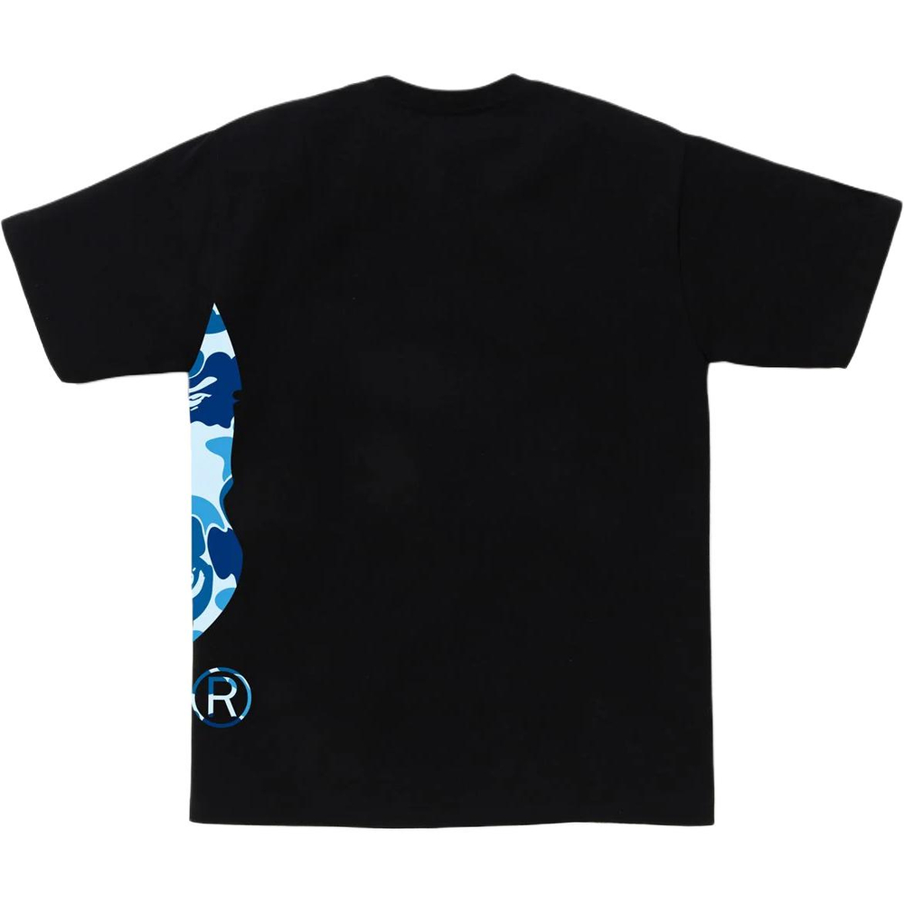 A Bathing Ape Bathing Ape Футболка Cotton Printed Pattern Set In Sleeve Straight Fit Summer 1m30 110 006 черный синий