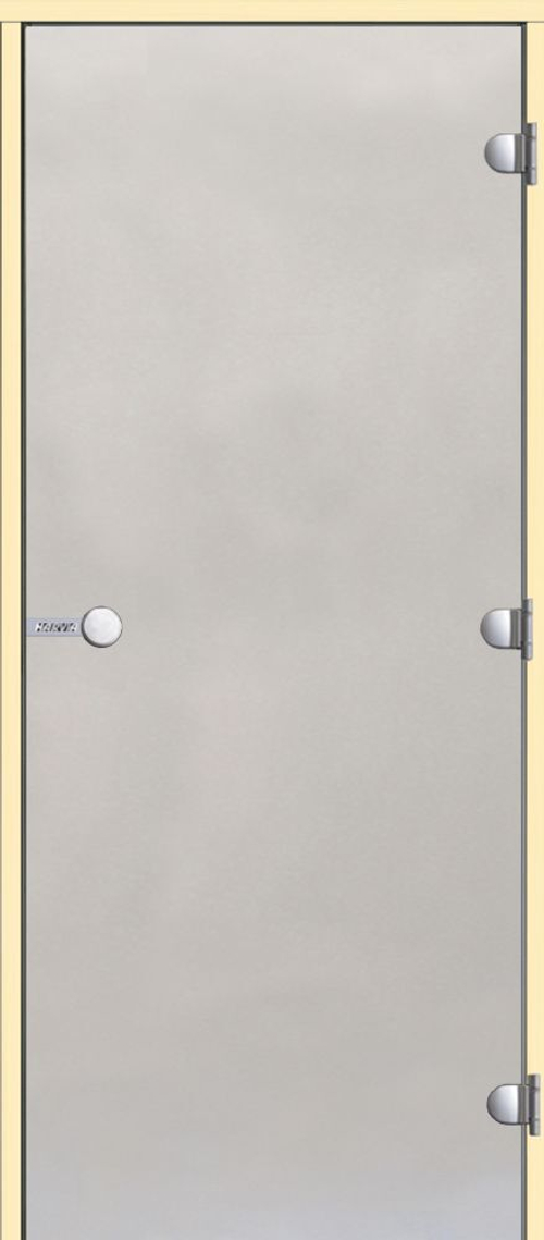 HARVIA Двери стеклянные 9/19 коробка осина, сатин D91905H