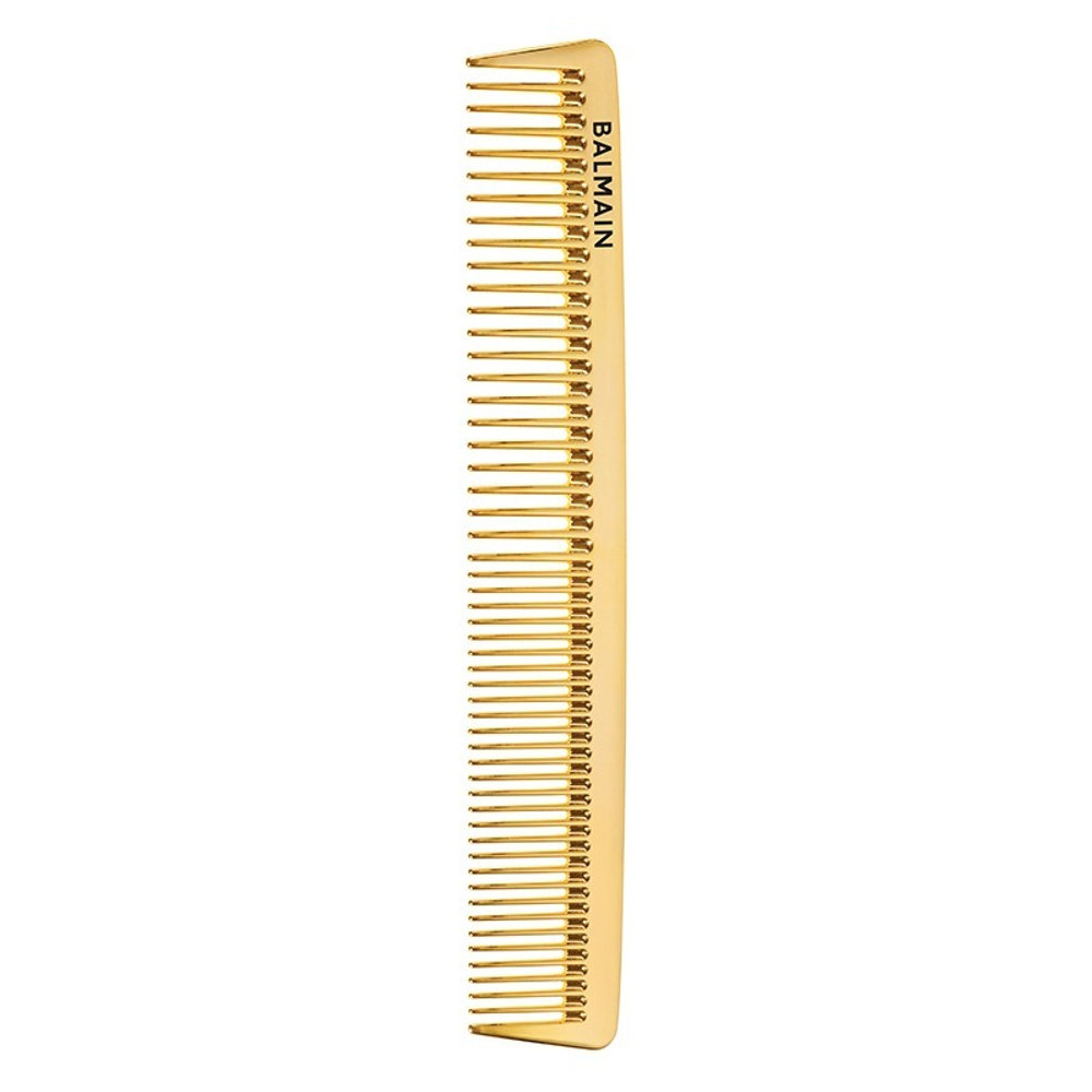 Balmain Hair Золотая раcческа для стрижки Golden Cutting Comb