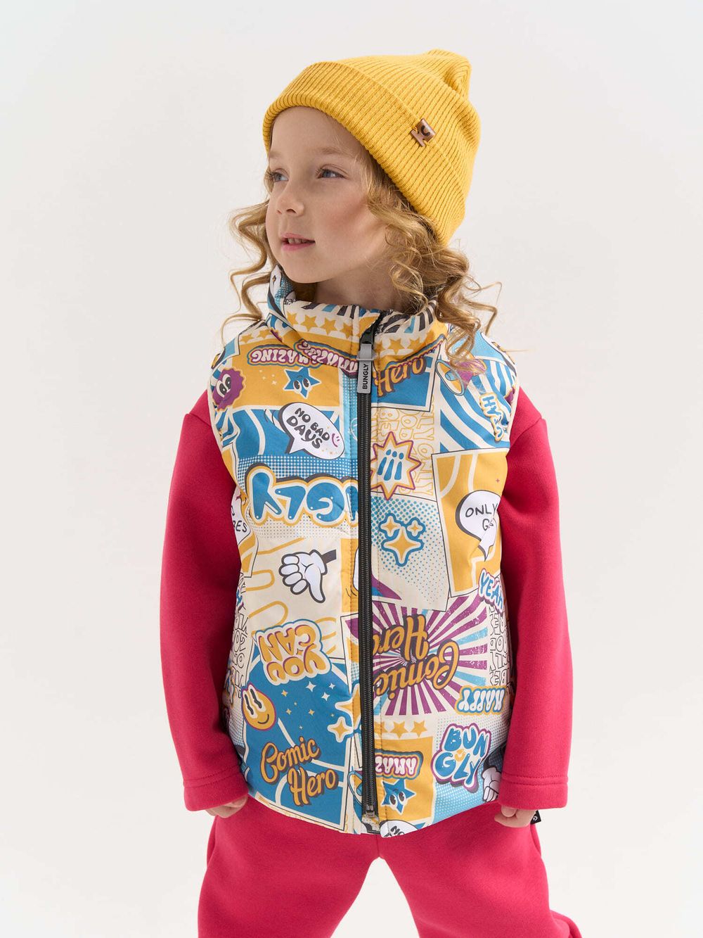 Жилет на молнии "Comic hero"