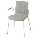 Стул - IKEA LÄKTARE/LAKTARE, 91х55х50 см, светло-зеленый/белый, ИКЕА