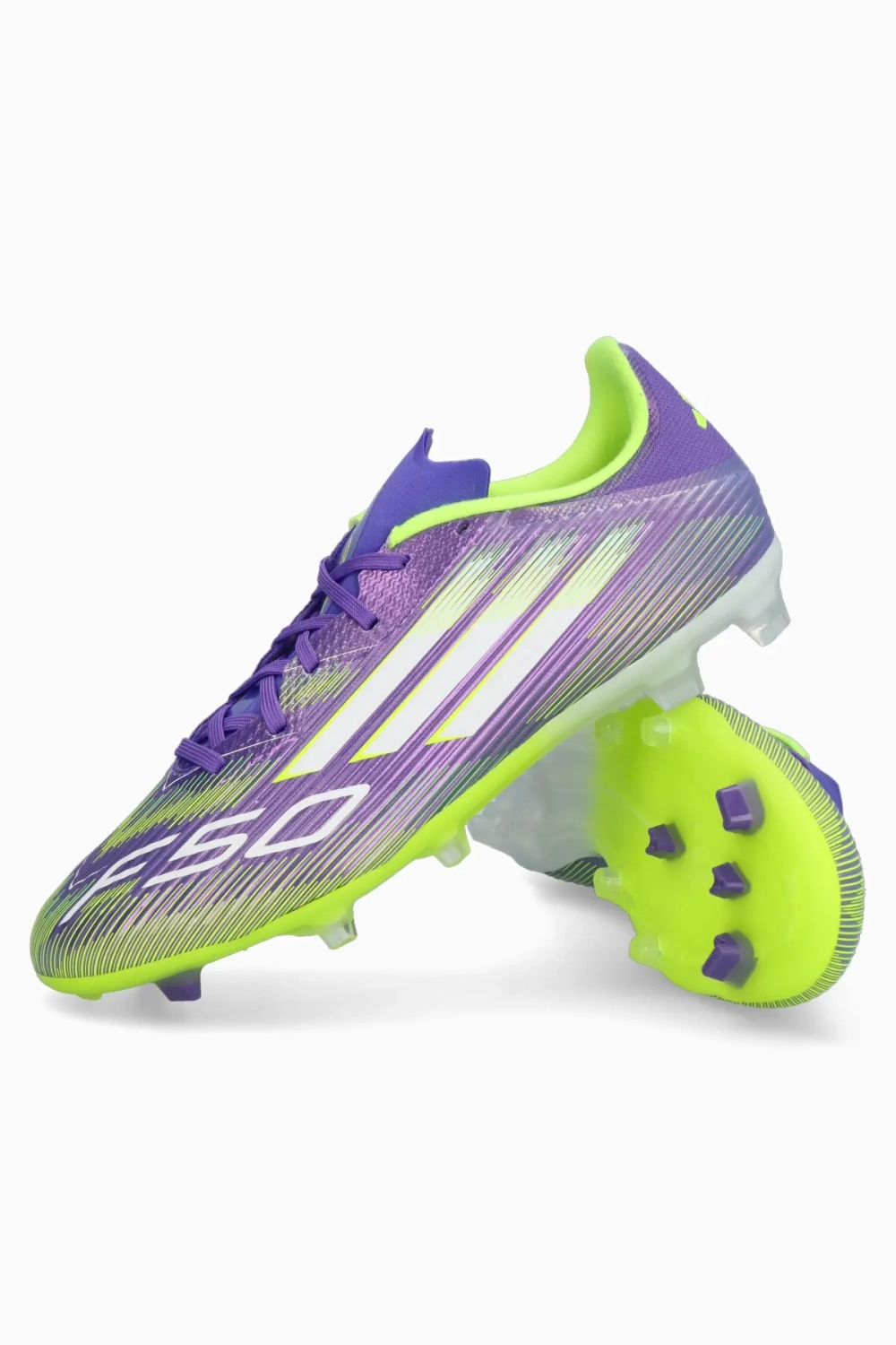 Бутсы adidas F50 League FG/MG - фиолетовый