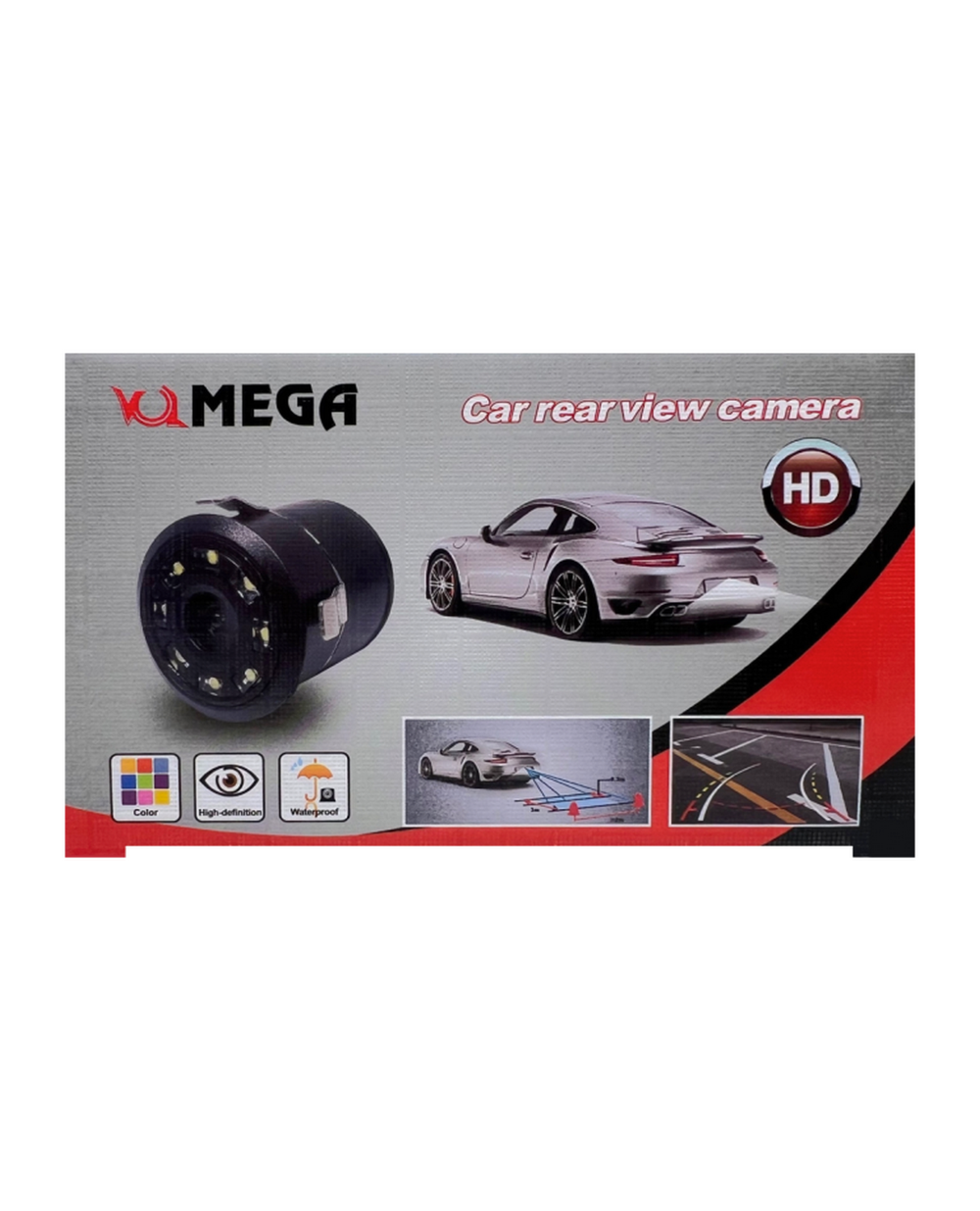 Автомобильная камера заднего вида с IR Omega Universal VM-010