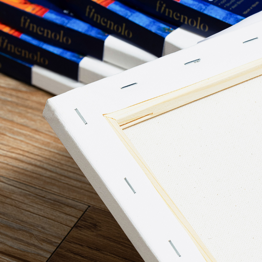 Холст на подрамнике DELI "Finenolo", 20х25 см, 280 г/м2, среднее зерно, хлопок