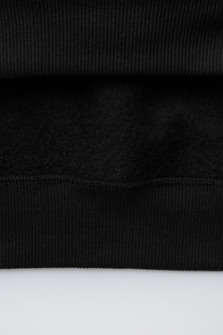 ZARA ХУДИ С КАПЮШОНОМ И ПРИНТОМ СКЕЛЕТА BART THE SIMPSONS ™ MATT GROENING, ЧЕРНЫЙ