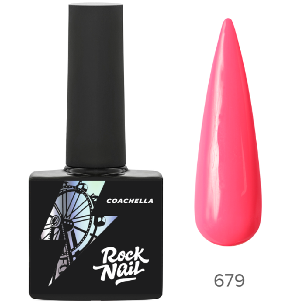 Гель-лак RockNail Coachella 679 Rave girls