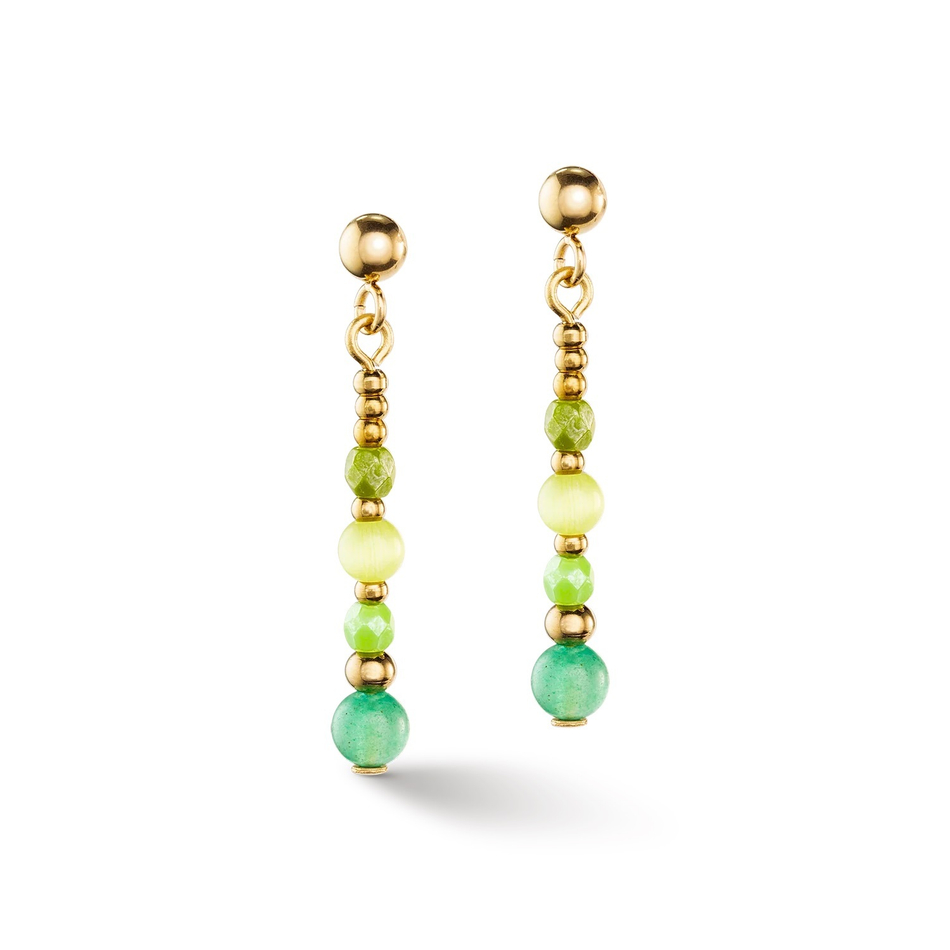 Серьги Coeur de Lion Green 4350/21-0500