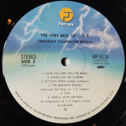 Винтажная виниловая пластинка LP Creedence Clearwater Revival The Very Best Of C.C.R. (Japan 1981) (No Obi)