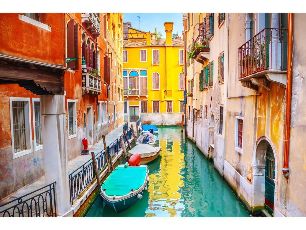 Картина по номерам 22х30см. "Венецианская улочка" 16цв. (Арт. Х-3982)