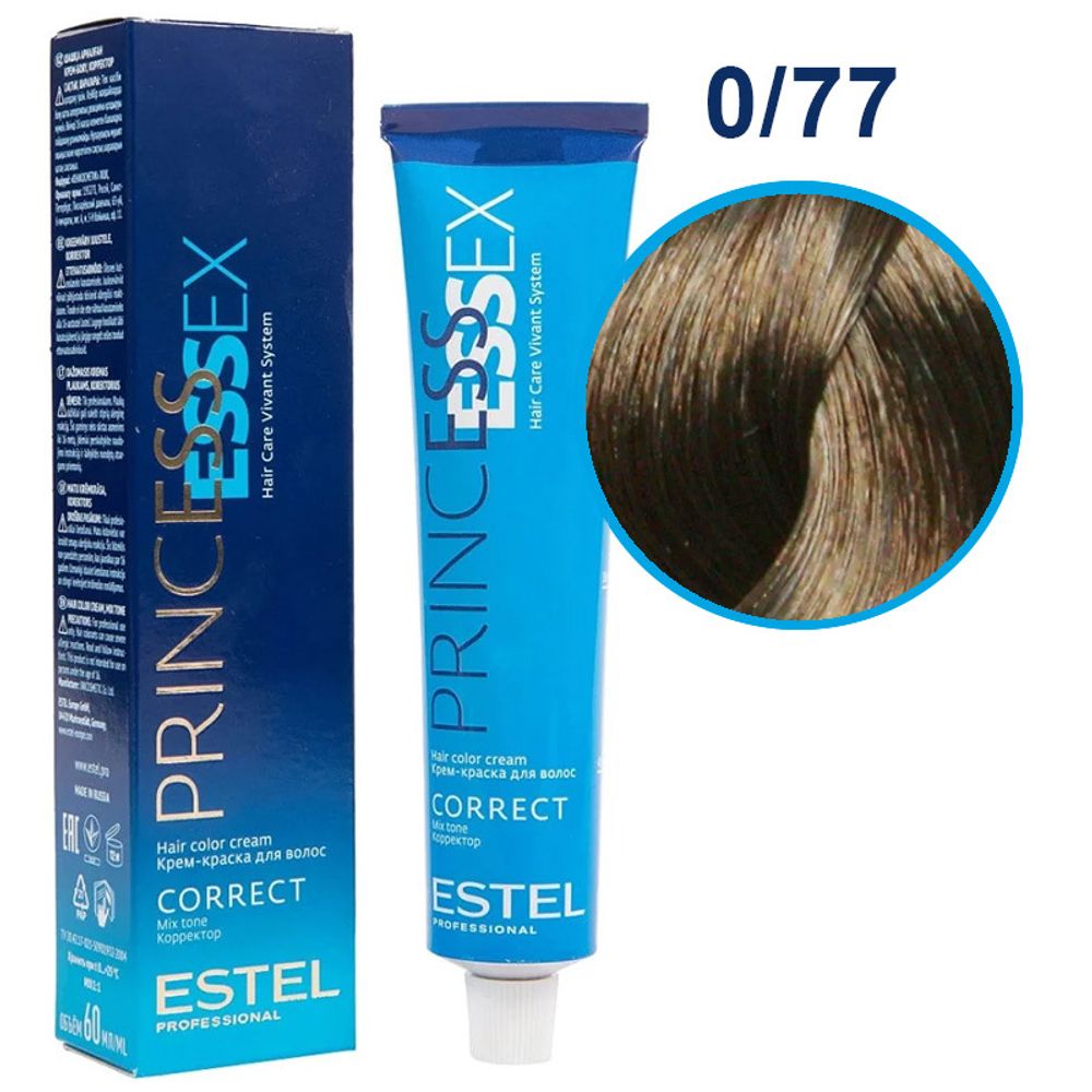 Цветной корректор для волос «Нейтральный 0/00 N» Essex Corrector, Estel, 60 мл.