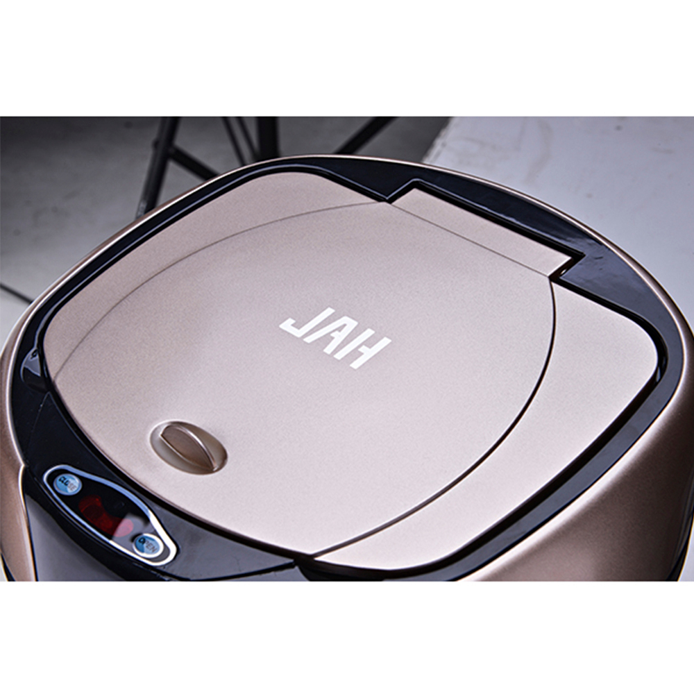 Ведро для мусора сенсорное, круглое, нерж, внутр ведро, Foodatlas JAH-9111, 8 л (золотой)