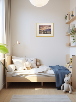 Картина авторская акварельная в паспарту 30х40 см на стену для интерьера "На взлётно-посадочной полосе"