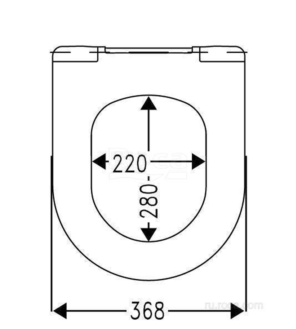 Крышка для чаши Roca Leon Soft Close ZRU9302943