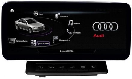 Магнитола для Audi Q7 2009-2015 (MMI 3G) - Parafar PF7949Hi монитор 10.25", Android 13, 8Гб+128Гб, CarPlay, 4G SIM-слот