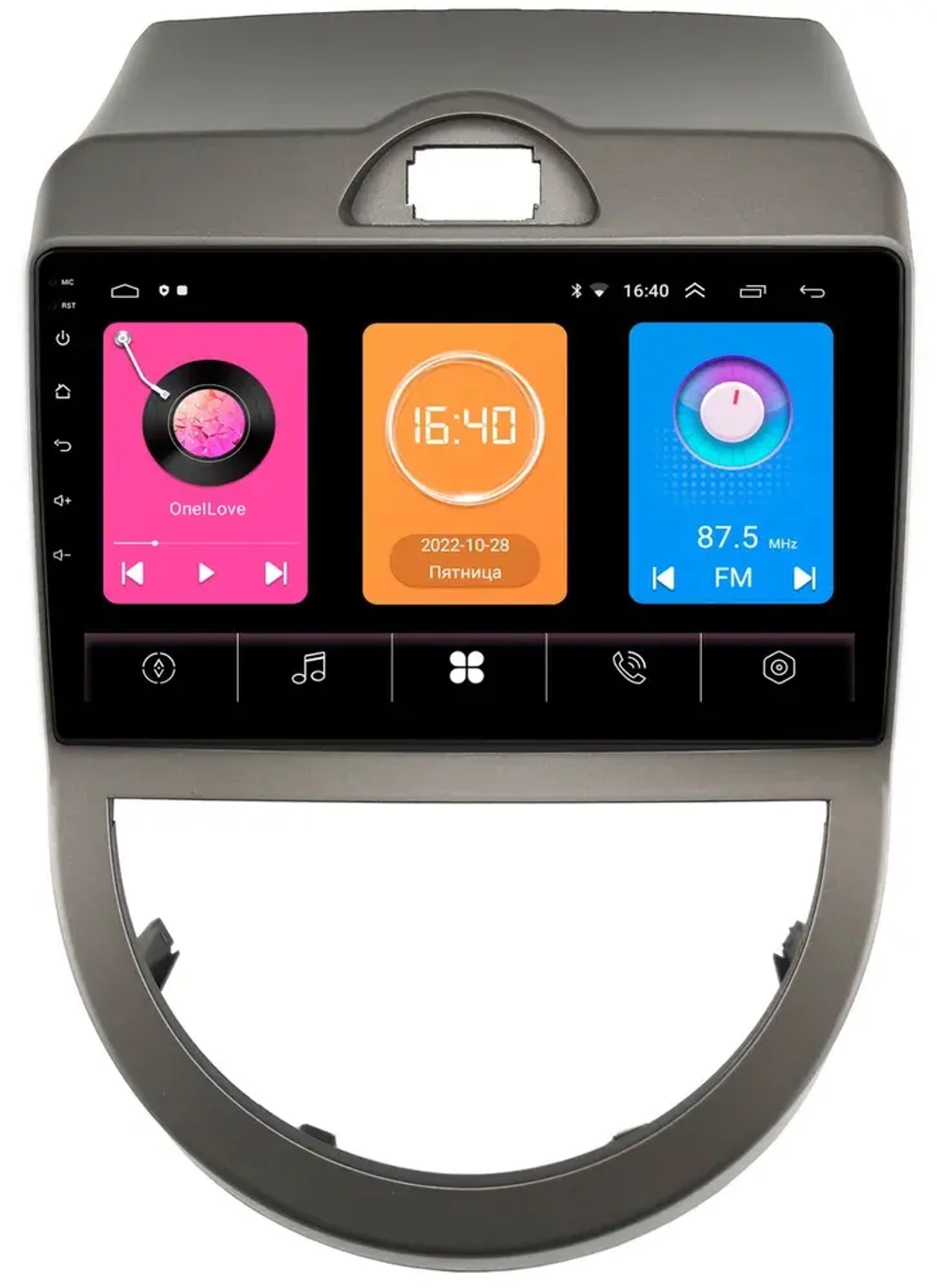 Магнитола для KIA Soul 2008-2011 (AM) - OEM GT9-337 на Android 10, 2ГБ-16ГБ