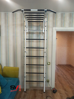 Монтаж шведской стенки Sv Sport в бетонные, кирпичные стены