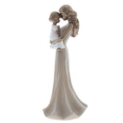 GAEM Фигурка декоративная "Девушка с ребенком", L9 W8,5 H21,5 см