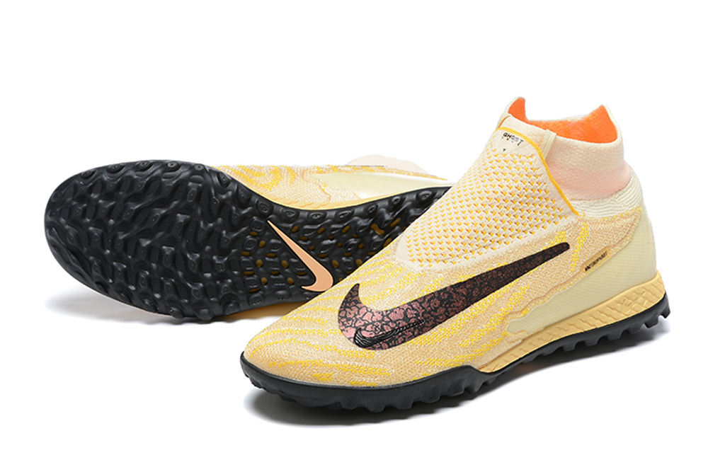 Шиповки Nike Phantom GX Elite DF Link TF (Золотой)