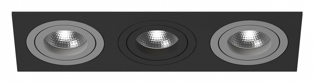 Встраиваемый светильник Lightstar Intero 16 triple quadro i537090709