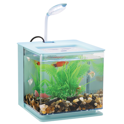 Аквариум kids' fun billy, 4,5л, голубой, 185*170*160мм, laguna