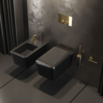 Ёршик Gessi Ingranaggio, настенный, цвет White/Copper PVD