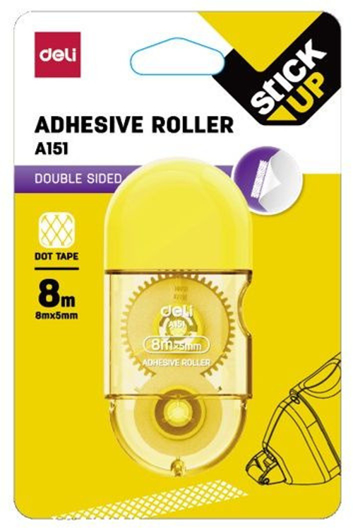 Клей-роллер канцелярский ДЕЛИ Стик Ап (EA151/1941939)