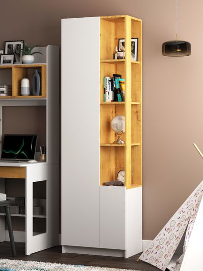 белый / дуб бунратти