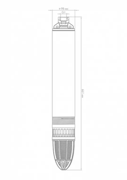 Скважинный насос Джилекс «ВОДОМЕТ» 55/35