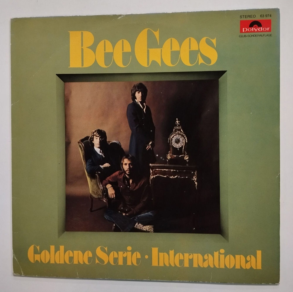 Винтажная виниловая пластинка LP Bee Gees Gold Serie (Germany 1976)
