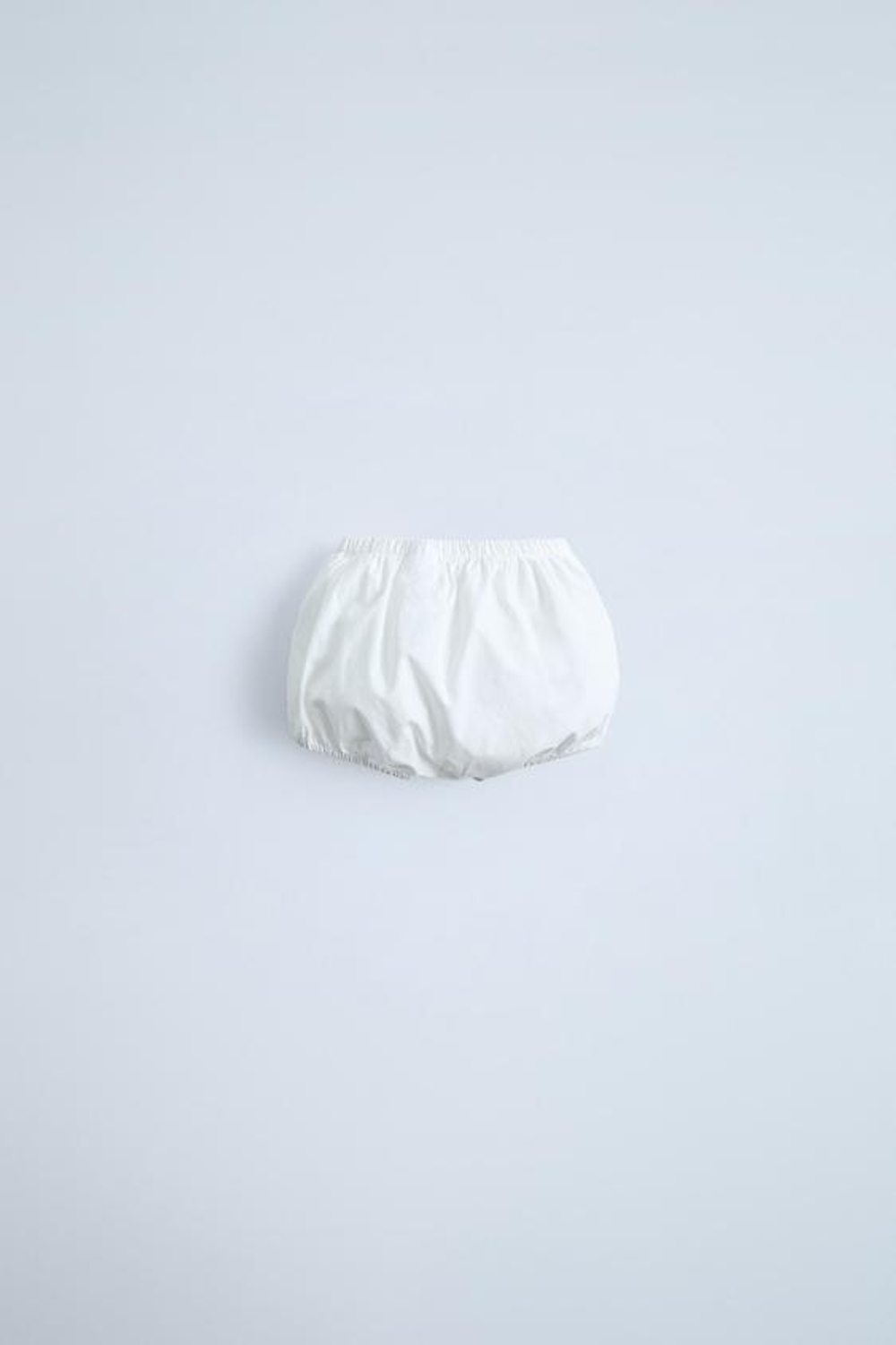 ZARA ТРУСЫ С ВЫШИВКОЙ, БЕЛЫЙ