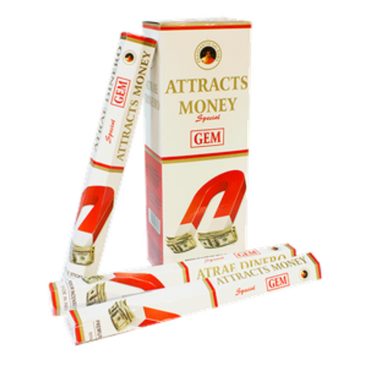 Ppure Attracts Money шестигранник Благовоние Привлечение денег