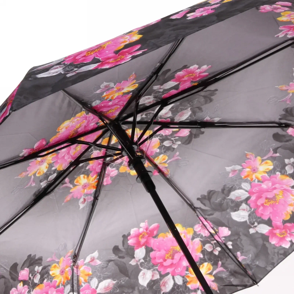 Зонт женский полуавтомат «Ultramarine - Олимпия», цвет микс, 8 спиц, d-100см, длина в слож. виде 30см