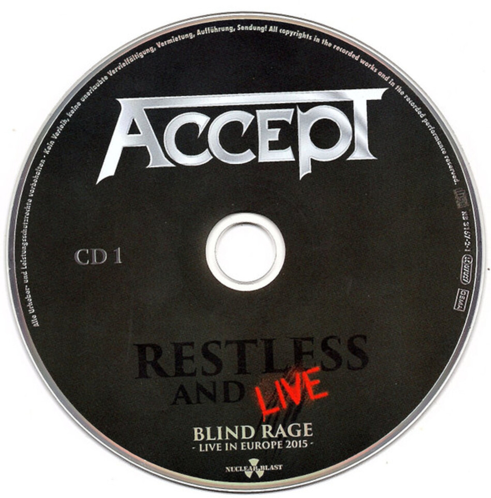 Accept / Restless And Live (Blu-ray+2CD)