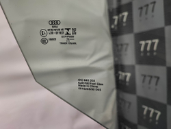 Стекло двери передней правой Audi A6 (C8) 18-нв Б/У Оригинал 4K0845202