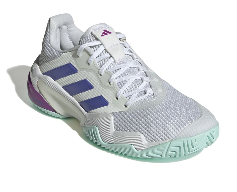 Женские Кроссовки теннисные Adidas Barricade 13 W - белый