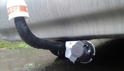 Фаркоп Hyundai Accent ТагАЗ седан 2000-2012, Hyundai Accent седан, хетчбек 3/5 дверей 2000-2006, условно-съемный,(без электрики) Трейлер.7210