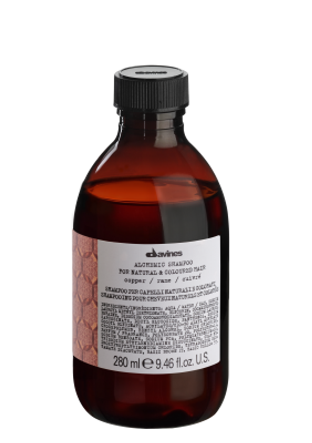 Шампунь «Алхимик» для натуральных и окрашенных волос DAVINES Alchemic Shampoo - Copper 280 мл