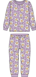 Пижама для девочки р.92-52 сиреневый