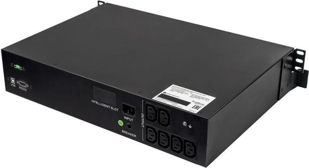 Источник бесперебойного питания Smart-Save SMT 1000В.А RM 2U AVR 6 C13 230В SmartSlot SMTSE1000RMI2U SE 1894579