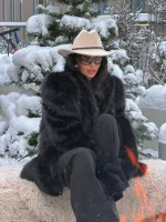 Шуба Kruella, Черный