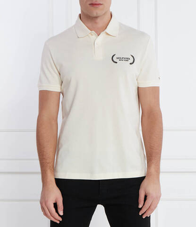 Поло Tommy Hilfiger - кремовый(MW0MW33582)