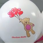 Набор шаров, Летящий мишка.