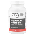 Allergy Research Group, аскорбат магния, 100 вегетарианских капсул